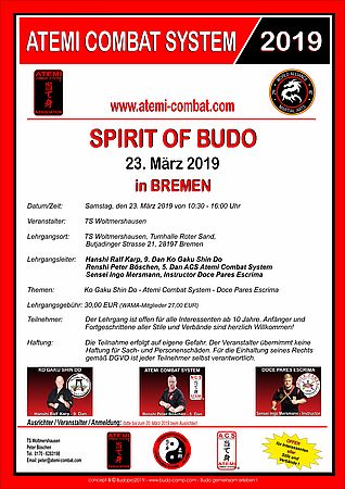 2019 03 23. spirit of budo